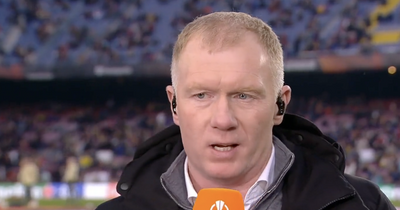 Paul Scholes criticises three Manchester United players following Barcelona draw