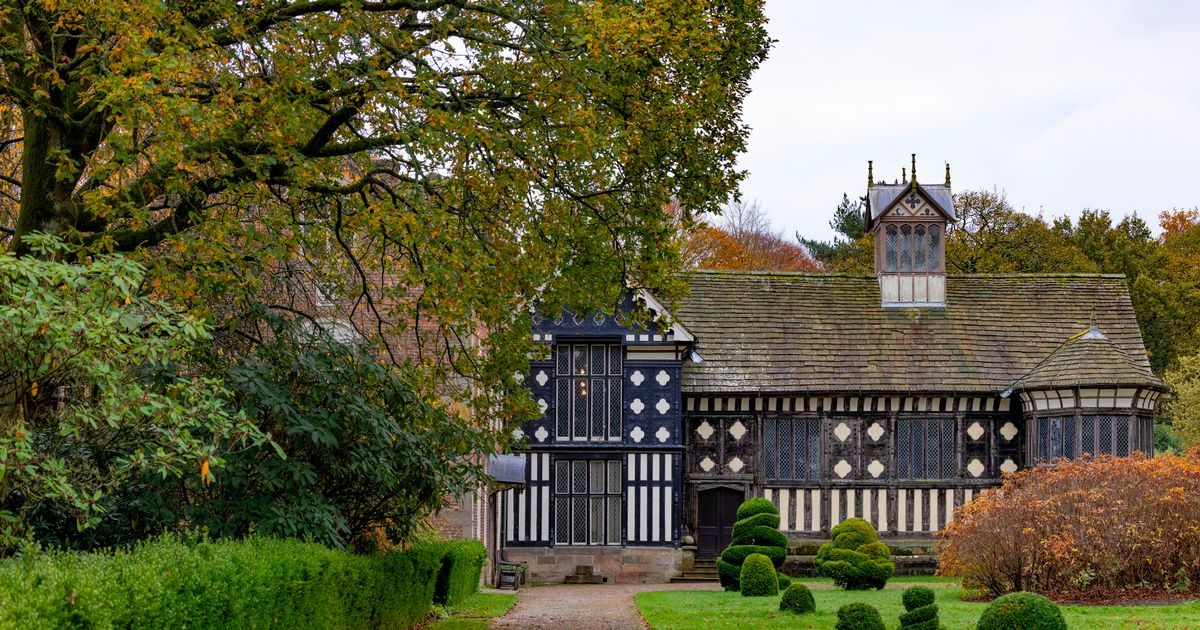The gorgeous Tudor hall an hour from Manchester…