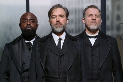 The Evening Standard Theatre Podcast: The Lehman Trilogy cast, and reviews of Standing at the Sky’s Edge & Phaedra