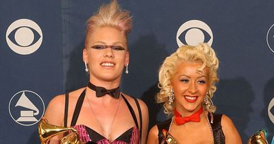 Pink takes brutal swipe at Christina Aguilera over 'not fun' Lady Marmalade video