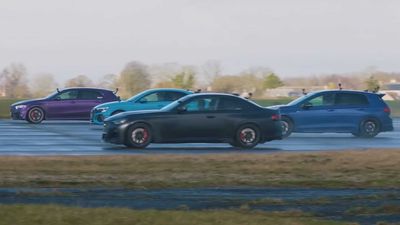 BMW M240i Faces Audi RS3, AMG A45, Golf R For Tuned Drag Race Glory