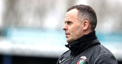 Rodney McAree pleased his dad's words did not come back to haunt Glentoran