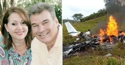 Three missionaries killed as plane plummets from sky and bursts into flames in field