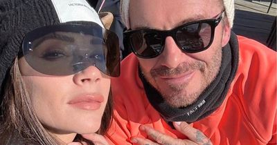 Inside David and Victoria's luxury family ski holiday as they don £25k Prada looks