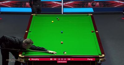 Snooker fans hail "best shot ever" as Shaun Murphy produces "a nonsense" at Welsh Open
