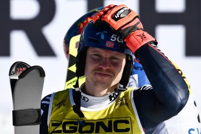 Kristoffersen wins world slalom gold, Ginnis bags historic Greek silver