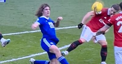 Premier League explain why Man Utd's Marcel Sabitzer wasn't sent off for horror tackle