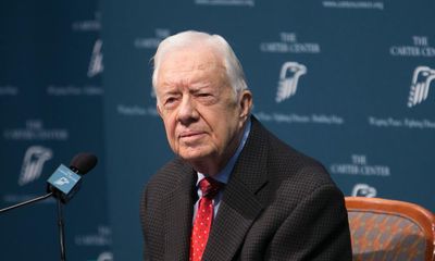 ‘He’s an inspiration’: tributes pour in after Jimmy Carter enters hospice care