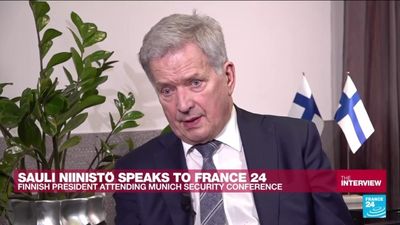 Finnish President Sauli Niinisto: 'We are not afraid of Russia'