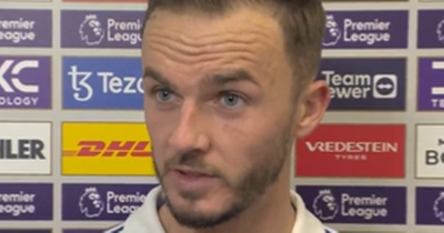 'We know that' - Leicester star James Maddison makes admission after defeat at Manchester United