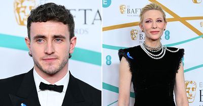 Cate Blanchett, Paul Mescal and stars wear touching tribute to displaced refugees at BAFTAs