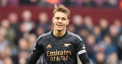 What Martin Odegaard did after win vs Aston Villa as Arsenal take advantage of Man City slip up