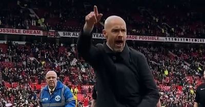 Erik ten Hag details what he told Man Utd fans during Leicester victory celebrations