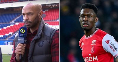 Folarin Balogun sent Thierry Henry advice after Arsenal loanee's costly penalty miss