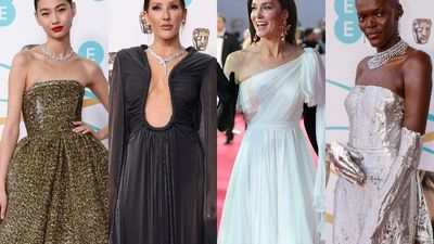 BAFTAS red carpet: Royals in velour, dark academia and stars in futuristic gowns