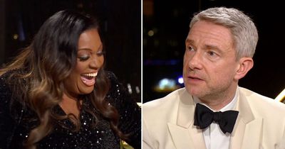 Martin Freeman's cheeky comment to Alison Hammond leaves her in stitches at BAFTAs