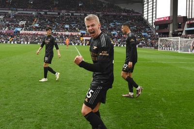 Oleksandr Zinchenko roars Arsenal boast title-winning character after late show at Aston Villa