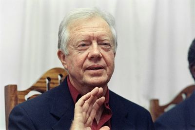 Biden sends prayers to ex-president Carter in hospice care