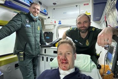 Dan Walker ‘glad to be alive’ after being hit by car while cycling