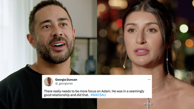 MAFS Fans Are Confused By Claire’s Shit Edit When Adam Was Also Being King Of The Root Rats