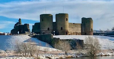 The mighty Welsh castle that was worth moving a river for