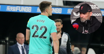 Nick Pope sent message by Jurgen Klopp as Liverpool boss asks why Newcastle team-mate can't play