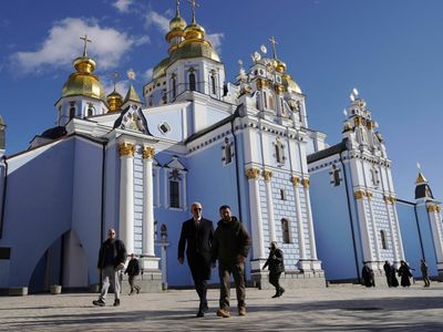 Biden visits Kyiv to show solidarity, says 'One year later, Ukraine still stands'