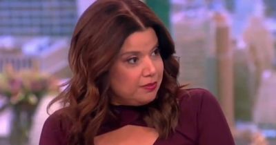 The View presenter begs producer for help mid-interview after Whoopi's 'awkward row'
