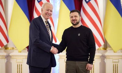 First Thing: Joe Biden arrives in Kyiv in surprise visit