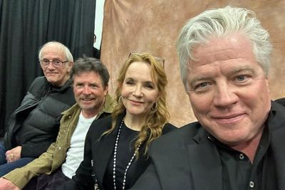 Back to the Future cast enjoy rare reunion 37 years after original movie was released