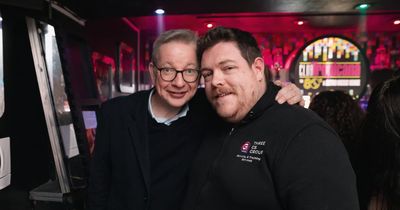 Tory minister Michael Gove spotted 'having a wee boogie' at Aberdeen nightclub again