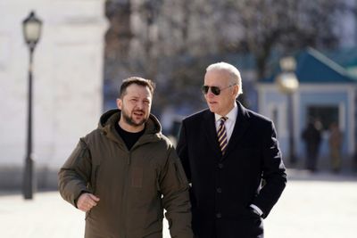US President Biden in surprise Kyiv visit