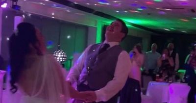 Scots bride pranks Celtic-daft groom with Rangers anthem as first dance song