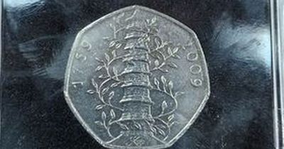 Man sells rare 50p for £186 with thousands more out there