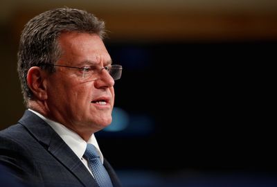 'Intensive negotiations', UK ministers to speak to EU's Sefcovic on Monday