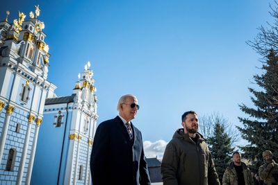Reaction and remarks from Biden's visit to Ukraine