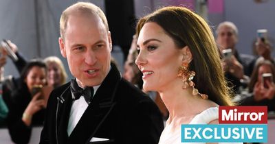 Lip reader reveals Kate Middleton's scolding words before cheeky Prince William bum pat