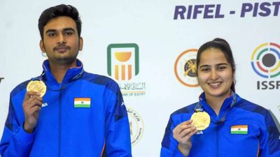 Shooting World Cup: India sweep mixed team air events