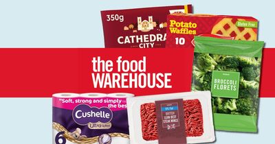 £10 off when you spend £50 at The Food Warehouse with this great Daily Record reader offer