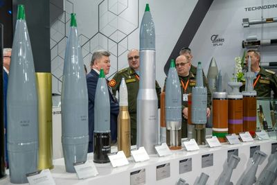 Sanction-hit Russia displays combat-tested arms at UAE fair