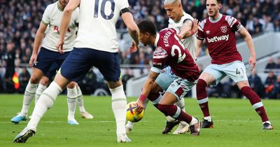 Dermot Gallagher and Dion Dublin agree on Thilo Kehrer handball during Tottenham’s West Ham win
