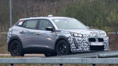 Peugeot 2008 Crossover Hides Redesigned Face In New Spy Photos