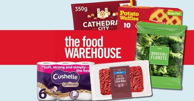 £10 off when you spend £50 at The Food Warehouse with this great reader offer