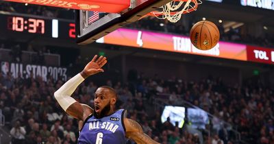 LeBron James leaves fans in awe with stunning dunk off backboard in NBA All-Star Game