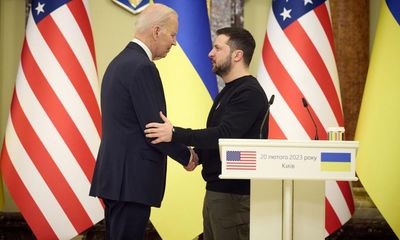 Biden’s Ukraine trip undercuts Kremlin narrative of waning support in the west