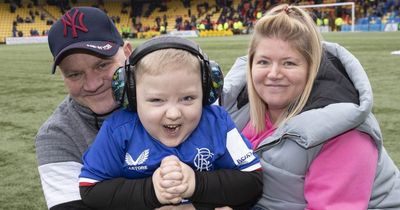 Inspiring Rangers fan the first wheelchair mascot to make it onto pitch in adorable scene