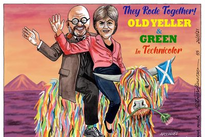 Cartoonist on how Nicola Sturgeon 'altered' Scottish politics