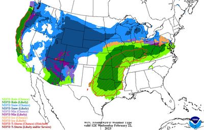 A huge winter storm is about to plague the U.S., even as some areas see record highs