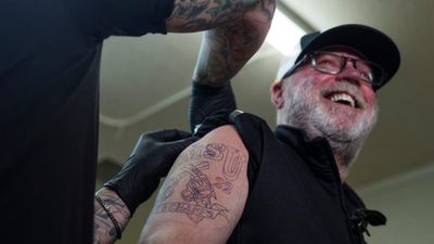 NMSU’s Jerry Kill Celebrates Bowl Win With First Tattoo