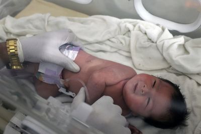 Newborn saved from earthquake in Syria adopted by her aunt